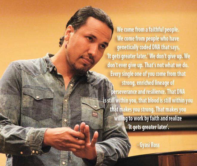 Gyasi Ross Native American Activist and Speaker